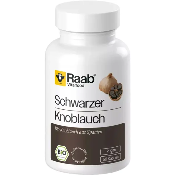 Usturoi Negru Bio 500mg 50cps