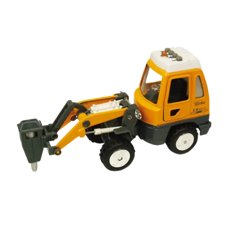 Utilaj de constructii de jucarie cu sunete si lumini, 16-18 cm, ciocan demolator