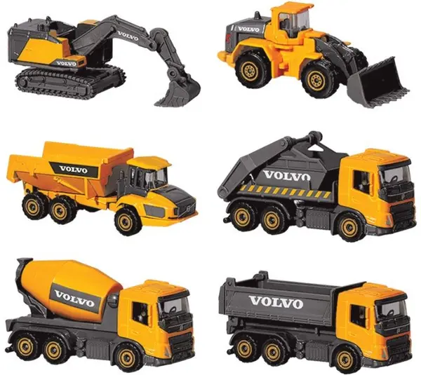 Utilaj - Volvo Construction (6 modele - pret pe bucata) | Majorette