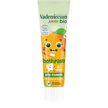 Vademecum BIO Junior pasta de dinti pentru copii cu flor