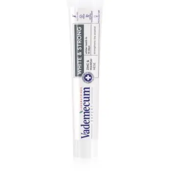 Vademecum Expert White & Strong pasta de dinti cu efect innalbitor consolideaza smaltul dintilor