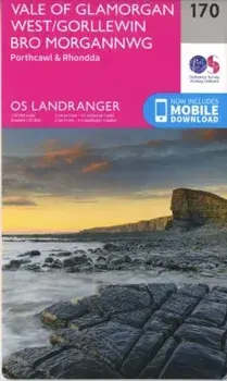Vale of Glamorgan, Rhondda & Porthcawl. February 2016 ed, Sheet Map/Ordnance Survey