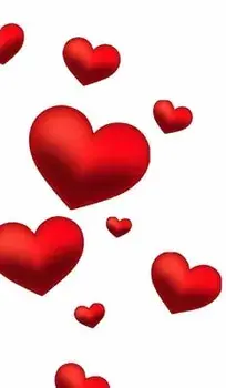 Valentine's red Hearts Creative blank Journal, Hardback/Sir Michael Huhn