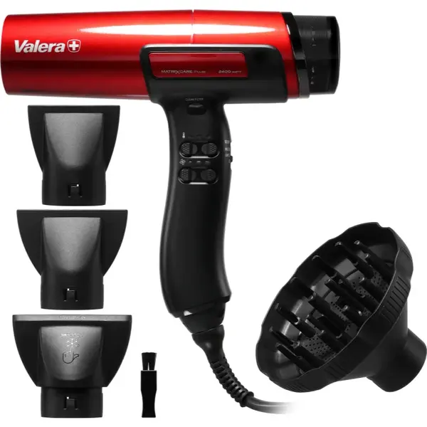 Valera MatrixCare AI cel mai puternic uscator pentru par ionizant Metallic Red 1 buc