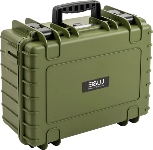 Valiza B&W - Type 5000, pentru DJI Mavic 4 Pro, Bronze Green