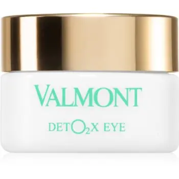 Valmont DetO2x Eye cremă de ochi detoxifiantă și iluminatoare împotriva ridurilor și a cearcănelor întunecate