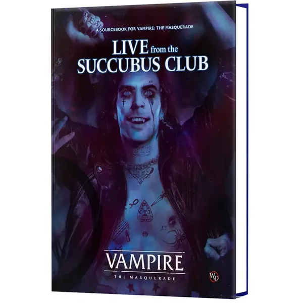 Vampire The Masquerade 5th Edition RPG Book - Live from the Succubus Club Sourcebook