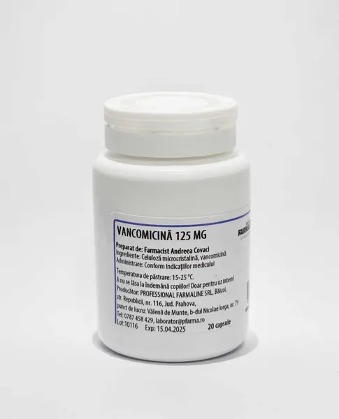 Vancomicina 125 mg 20 capsule