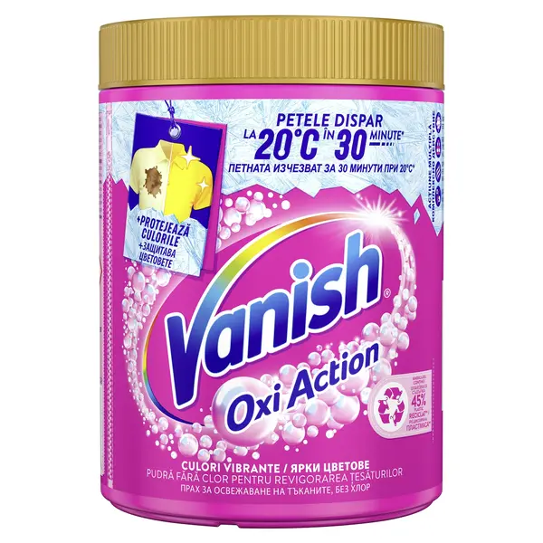 Vanish Pudra pentru indepartarea petelor, 960 g, Oxi Action