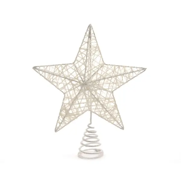 Varf de brad - Iron Star - White | Kaemingk