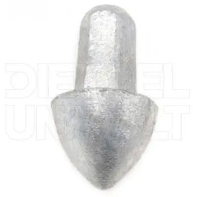 Varf de ghidaj pentru electrod de adancime, d=25mm, otel galvanizat Dietzel Univolt D-ESP-25-FV