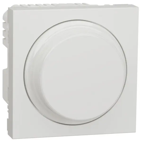 Variator universal rotativ LED 2 module Schneider Noua Unica NU351418, alb
