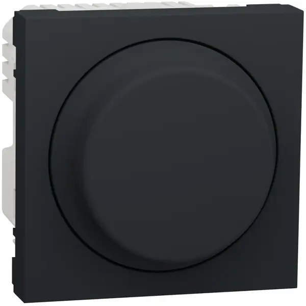 Variator universal rotativ LED 2 module Schneider Noua Unica NU351454, antracit