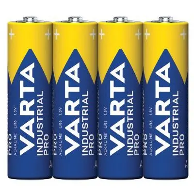 Varta baterie alcalina IndustrialPro AA (LR6) bulk, set de 4 baterii AA, A0115424
