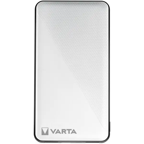 VARTA Baterie Externa Varta Energy, 10000mAh, 15W, 2 x USB-A - 1 x USB-C, Alba