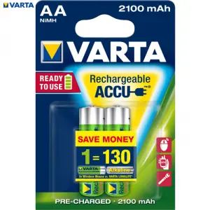 VARTA Pachet acumulator 2buc. Varta Ready2use NiMh 2100mAh AA