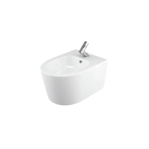 Vas bideu montaj suspendat Celesta Vista 50 x 35 cm ceramica alb lucios