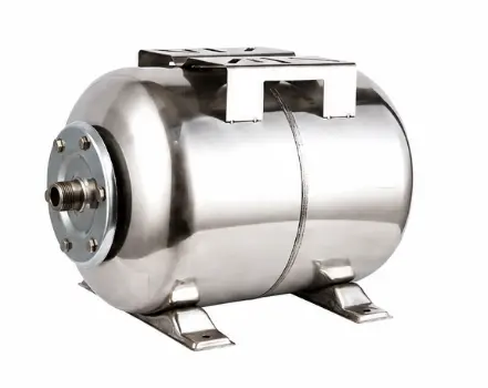 Vas expansiune hidrofor MX891 ORIZONTAL de 24 litri INOX 6 bari membrana inclusa