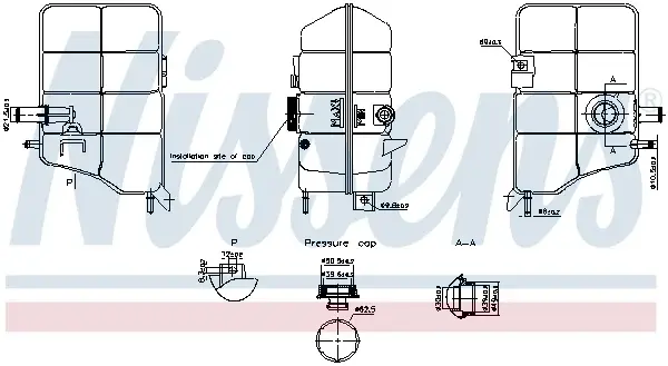 Vas expansiune potrivit FORD RANGER 04.11-