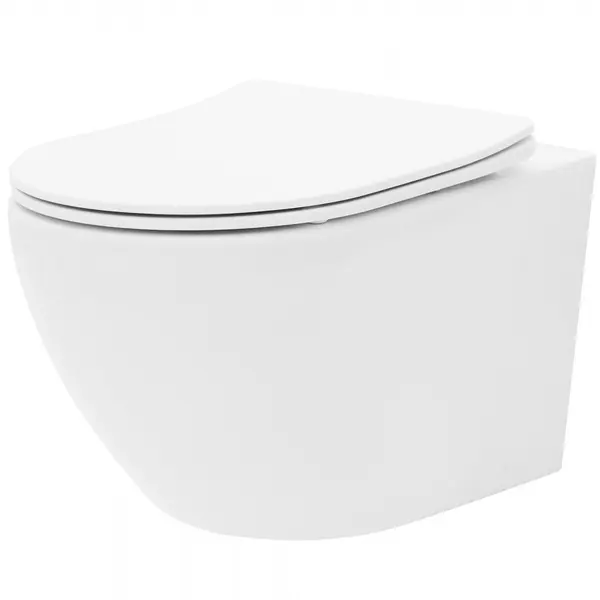 Vas wc Carlo Mini Duroplast cu capac slim softclose