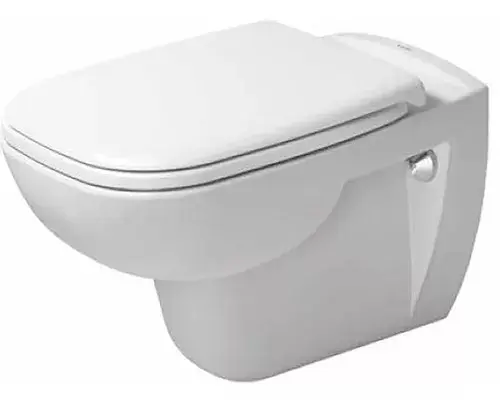 Vas WC Duravit D-Code 45350900A1, suspendat, capac SoftClose, Alb