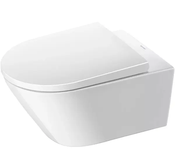 Vas WC Duravit D-Neo 2577090000, suspendat, Rimless, fara capac, Alb