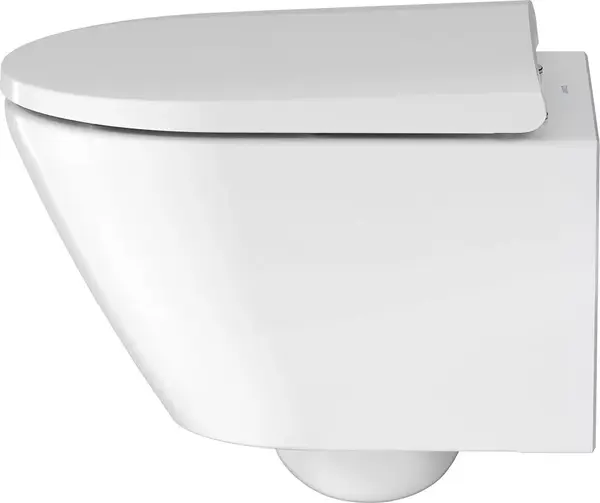 Vas WC Duravit D-Neo 2588090000, suspendat, Rimless, fara capac, Alb