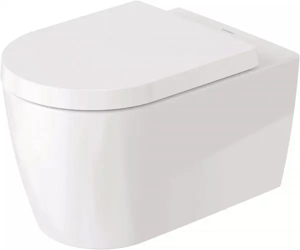 Vas WC Duravit Me by Starck 45290900A1, suspendat, Rimless, capac SoftClose, Alb