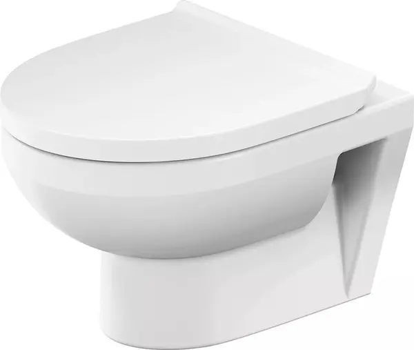 Vas WC Duravit N.o 1, 45750900A1, suspendat, Rimless, capac SoftClose, Alb
