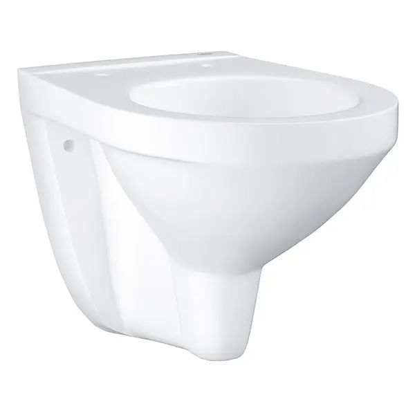 Vas WC Grohe Bau 39491000, montare suspendata, evacuare orizontala, include set fixare, Alb