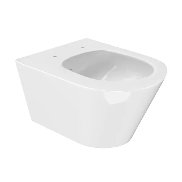 Vas WC suspendat rimless Celesta Ava 53 x 35 5 cm ceramica alb