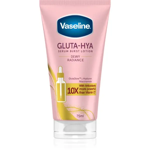 Vaseline Gluta-Hya Dewy Radiance ler pentru corp 75 ml
