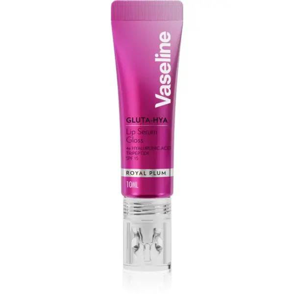 Vaseline Gluta-Hya Lip Serum Balsam de buze hidratant SPF 15 culoare Royal Plum 10 ml