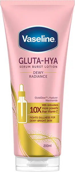 Vaseline Ser corporal Gluta-Hya Dewy Radiance, 200 ml