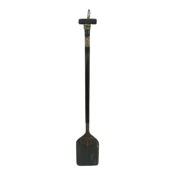 Vasla decorativa de perete Boon Negru 20x3x120 cm