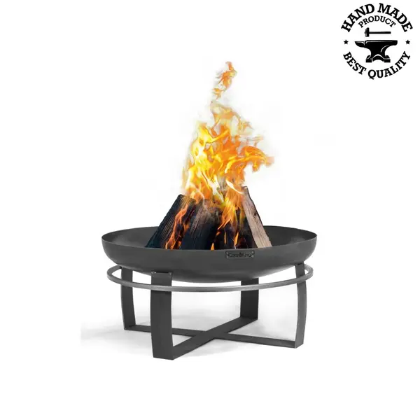 Vatra de foc rotunda diametru 60cm otel premium Viking pentru gradina
