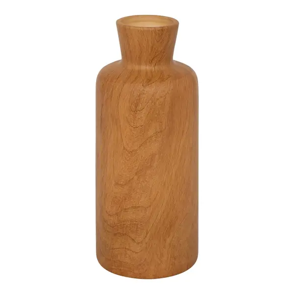 Vaza ceramica Reway, Pako World, Alb, 12x12x30 cm