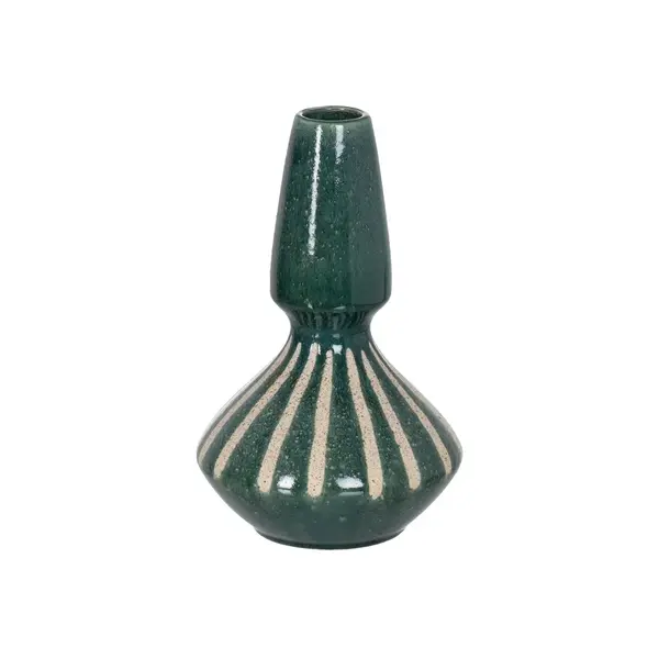 Vaza LAGUN GREEN H31 CM - Verde