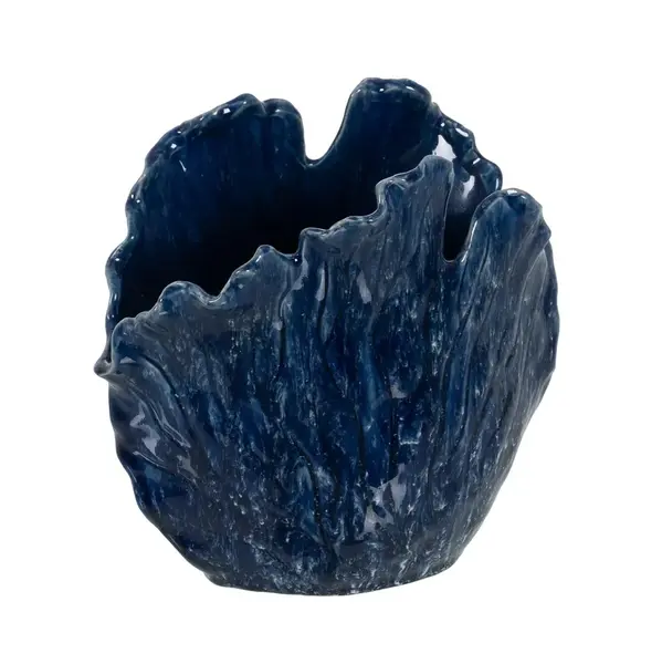 Vaza PERNIL BLUE CERAMIC H21 CM - Default Title