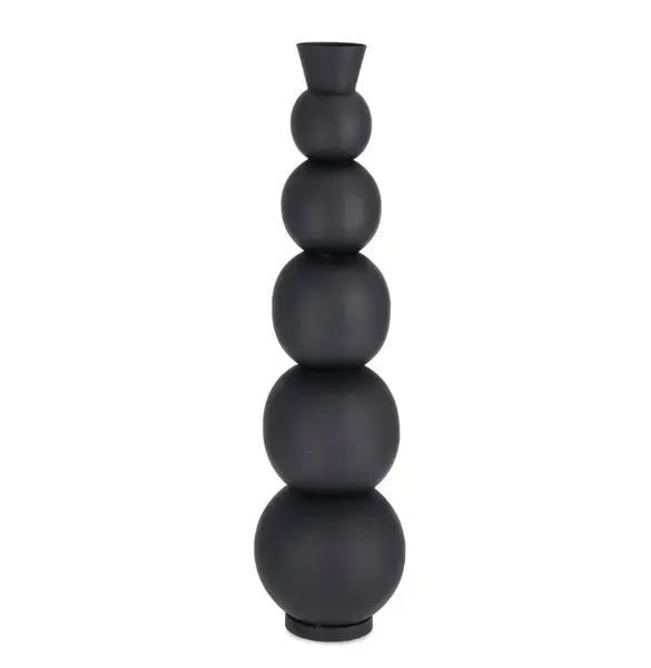 Vaza RIDHI H76 CM - Negru