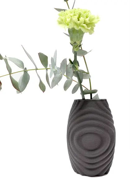 Vaza - Sine vase gri mat | Drag and Drop