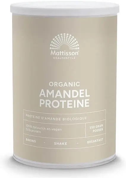 Vegan Almond Protein, 350 g, Mattisson Healthstyle