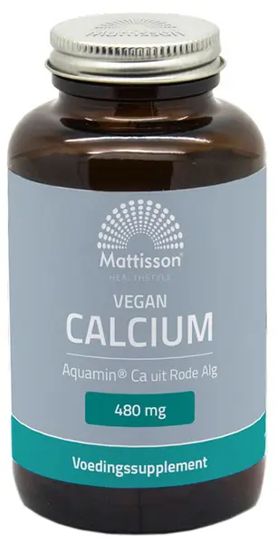 Vegan Calcium from Aquamin, 90 capsule, Mattisson Healthstyle