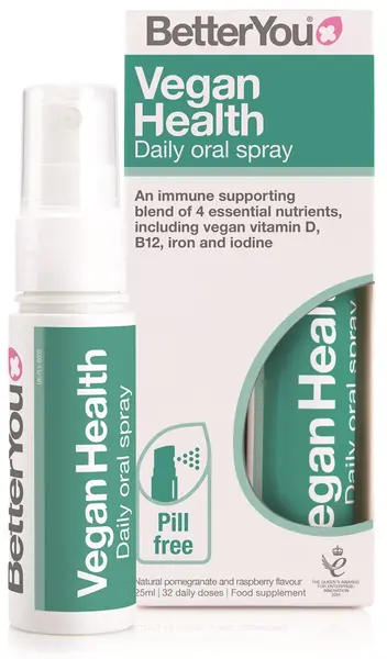 Vegan Health Spray oral, 25 ml, 32 de doze zilnice, Better You