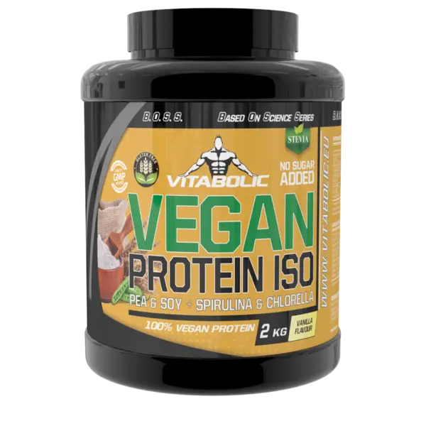 Vegan Protein Vanilie, 2kg, Vitabolic
