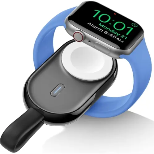 VEGER Baterie portabila SmartWatch Veger W0102, 1200 mAh, USB-C, Negru