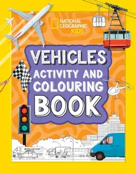 Vehicles Activity and Colouring Book, Paperback/National Geographic Kids