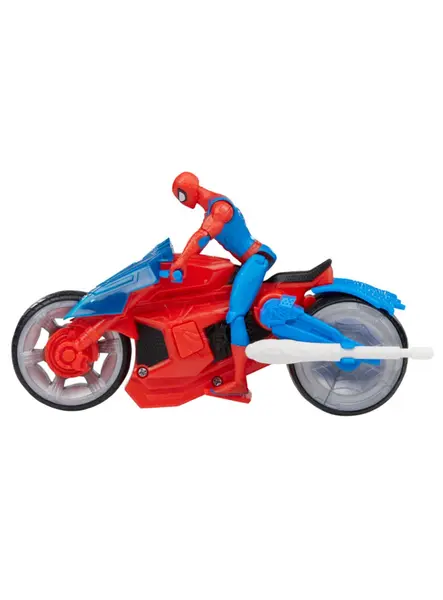 Vehicul Marvel Spider-Man Web Blast Cycle (F6899)