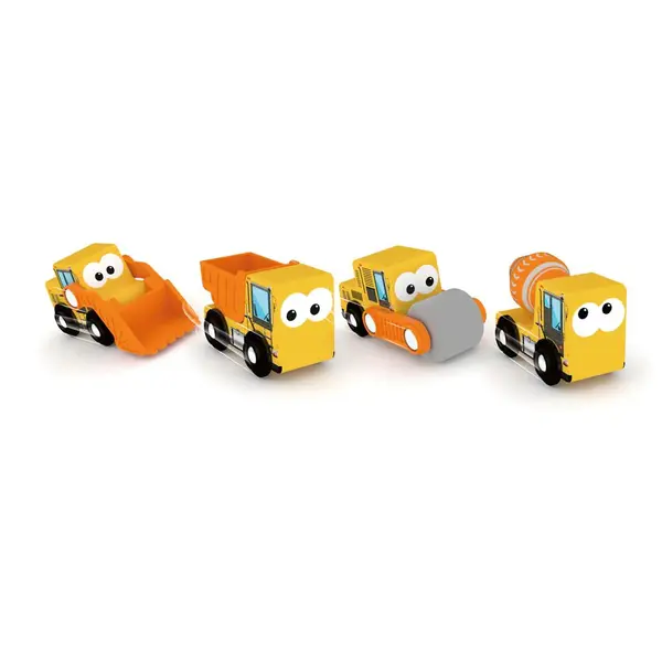 Vehicule de constructie de lemn in tub JAdore