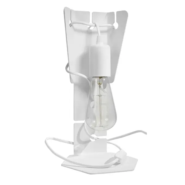 Veioza Arby Alb 15x15x31 cm